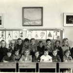 Skolkort Bogården1957-58