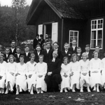 Konfirmation Nordsjö kapell 1935